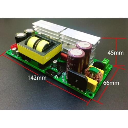 600W Single Output 12V 50V LLC Power Amplifier Switching Power Supply Board