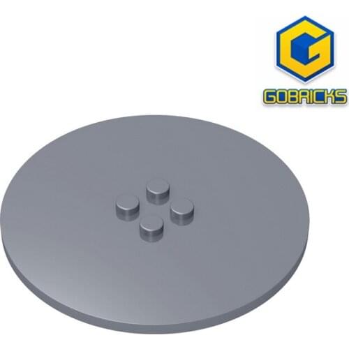 [Gobricks] GDS-1187 (No.6177)PLATE 63.84 W. 4 KNOBS