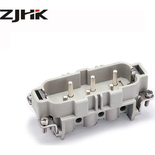 HSB-6/12 Pin Multipole Cable Heavy Duty Industrial Connector Insert Plug Socket and aviation Core