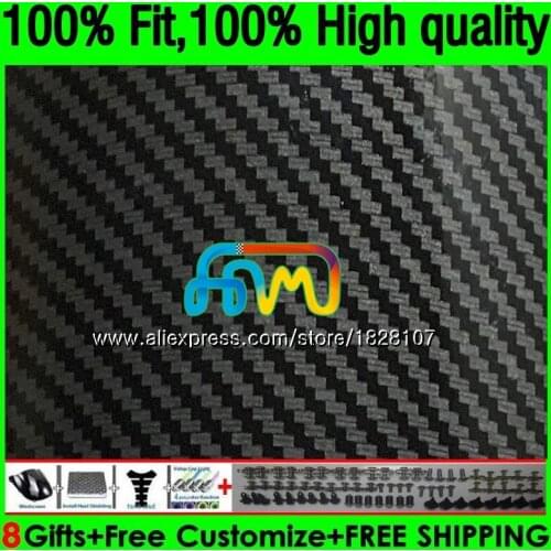 Injection For YAMAHA YZF R3 R25 R 25 YZFR25 14 15 16 17 113BS.99 Carbon color YZF-R3 YZF-R25 YZFR3 2014 2015 2016 2017 Fairings
