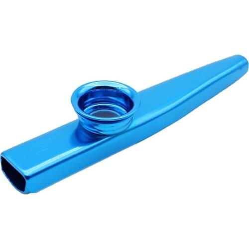 Metal Kazoos Musical Instruments Flutes Diaphragm Mouth Kazoos Musical Instruments Good Companion for Guitar