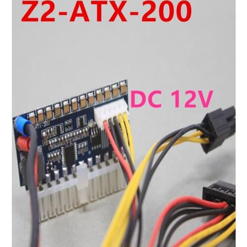 New PSU Board For PICO-BOX DC-ATX ITX DC 12V 24PIN High Power Direct Insertion Rated 160W Peak 220W Power Module For Z2-ATX-200