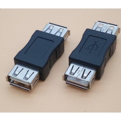 5Pcs USB 2.0 Type A Female to Female Coupler USB Adapter Connector to F / F Converter