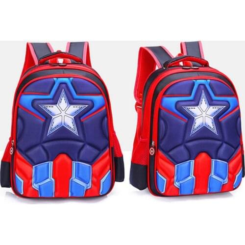 School backpack 1 to 6 grade spider Ventilation reduces burden Elementary Waterproof Children backpack B0050
