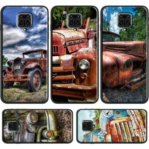 Old Retro Tractors Car Phone Case For Xiaomi Redmi Note 10 Pro 9S 8T 7 8 Note 9 Pro Cover For Redmi 9C 9T 9A 8A