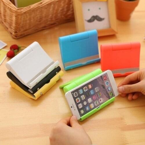 Universal Mobile Phone Accessories Holder Portable Mini Desktop Stand Table Cell Phone Holder For IPhone Samsung Xiaomi Huawei