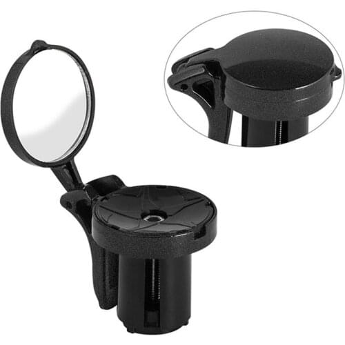 Bicycle Back Mirror Bike Handlebar End Rearview Safety Cycling MTB Road Bike Handle Bar Plug Rear View Mirror Accessories BC0361