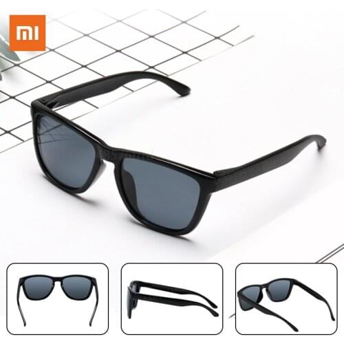 Xiaomi Mijia Classic Square Sunglasses TAC Polarized Lenses For Drive Outdoor Travel Man Woman Anti-UV Screwless Sun Glasses