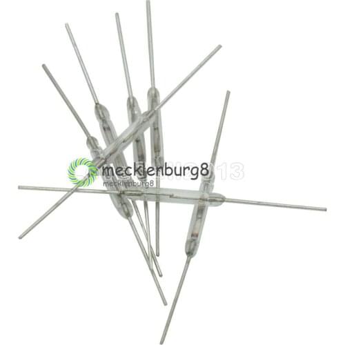5pcs Reed switch MagSwitch 2 * 14mm Normally open Magnetic induction switch