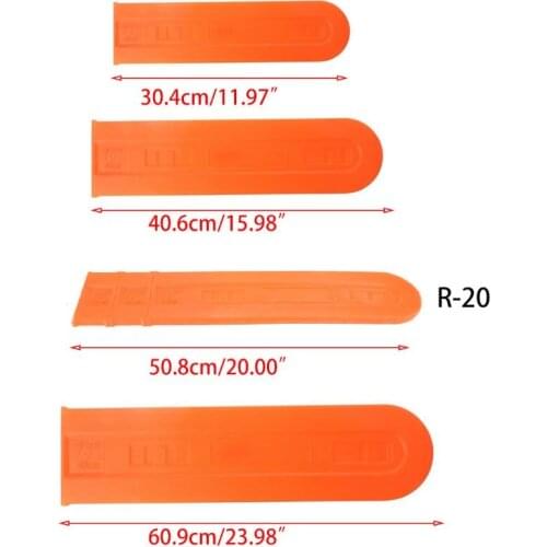 12/16/20/24in Chainsaw Bar Protective Cover Scabbard Protector Universal Guide P82D