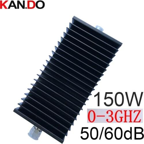 150W RF attenuator communication converter N male N female DC-3G 50 / 60DB radio attenuation 3Ghz feeder RF COAXIAL jack
