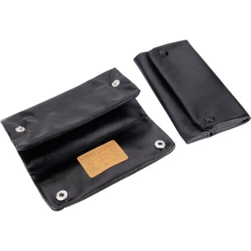 152 x 80mm PU Leather Tobacco Pouch Bag Cigarette Rolling Pipe Tobacco Pouch Case Wallet Tip Paper Holder Random Color