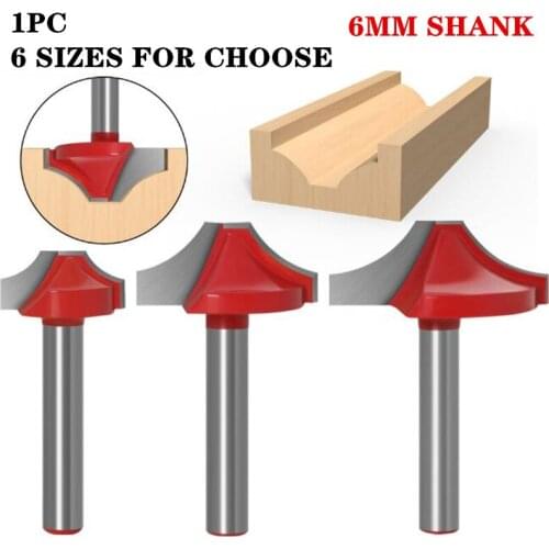 1pcc 6mm open carving tool for wood tungsten carbide wood router bit woodworking router bit milling cutter