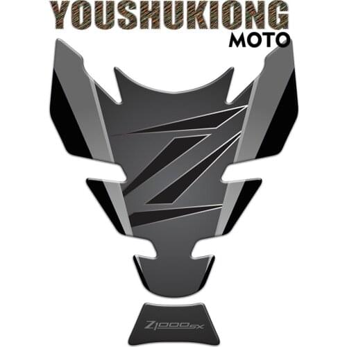 Motor 3D Printing Gas Cap Sticker Fuel Tank Pad Protection Decal for Z1000SX