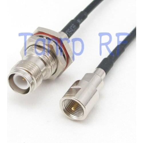 6in RP-TNC female jack to FME male plug RF connector adapter 15CM Pigtail coaxial jumper cable RG174 extension cord