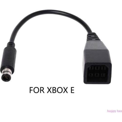 AC Power Supply Transfer Charger Cable Charging Adapter Cord Converter for Microsoft Xbox 360 Flat to Xbox360 E 360E Console