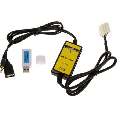 Car USB/SD MP3 Player Interface AUX-IN Adapter For Mazda 323 MX5 Miata MPV