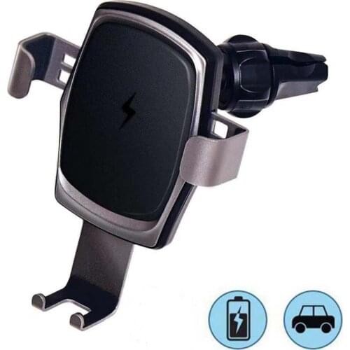 Qi Car Wireless Charger For iPhone Xs Max Xr X Samsung S10 S9 for xiaomi huawei Intelligent Infrared Fast Phone Holder