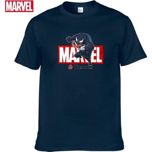 Marvel Venom T shirt Comfortable Breathable 100% cotton Fashion clothes for teens Anime tshirt Summer Tops Tee shirt men #126