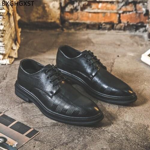 Formal Mens Wedding Dress Shoes Designer Leather Shoes Men Black Oxford Shoes for Men 2021 Chaussure De Homme Zapatos De Hombre