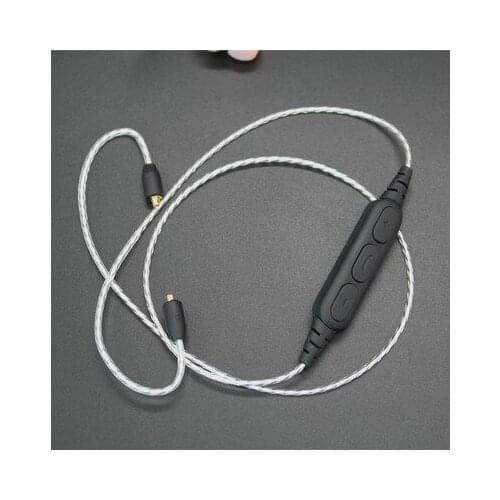 Diy earphone wire Bluetooth-compatible earphone cable SE215/315/535/846/UE900