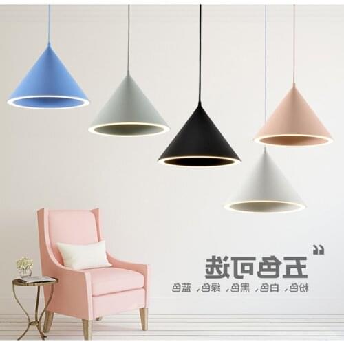 Nordic creative led aluminum biscuit chandelier post-modern bar bedroom restaurant decorative light cosmos lights free shipping