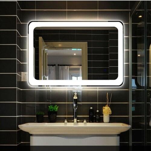 Bathroom mirror lamp hotel makeup mirror wall light mirror front light wall lamp bathroom led wall lamp rectangular Fixture