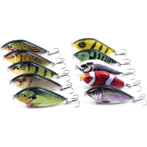 Lixada 4.5cm 8.8g Mini VIB Fishing Lures 2019 New with Treble Hooks 3D Eyes Lifelike Fat Artificial Hard Lure for Pesca