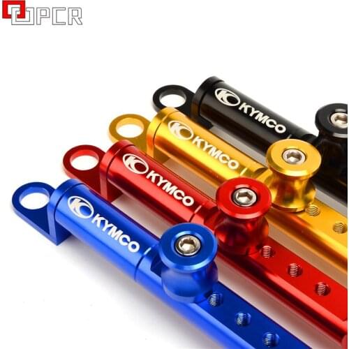 For KYMCO XCITING 250/300/400/400S/500 K-XCT Downtown 300/350 CNC Aluminum Motorcycle Steering Damper Balance Lever