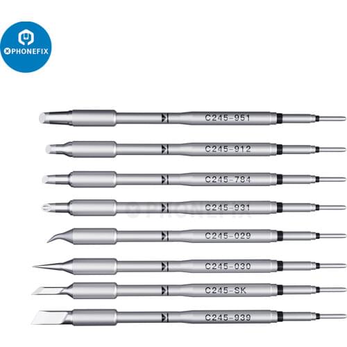 PHONEFIX OEM C115 C210 C245 JBC Soldering Tips Cartridges for JBC/I2C/Jabe UD1200/XSoldering/SUGON T26 T3602 Soldering Station