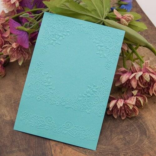 Embossing folders Plastic Embossing Folder For Scrapbooking DIY Paper Craft/Card Making Decoration