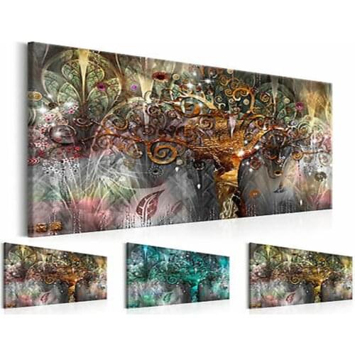 Full Diamond Painting Abstract Life Tree large Mosaic Cross Stitch 5D Diamond Embroidery Diy Square /round Drill money tree