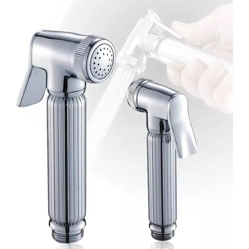 Handheld Toilet Bathroom Brass Bidet Shower Head Spray Sprayer Chrome Finish Bidet Head