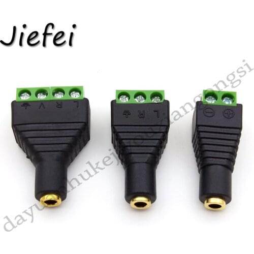 3.5mm socket Screw Terminal Binding Post for Audio Headphones connector New