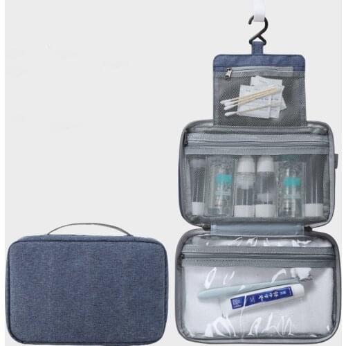 Waterproof Cosmetic Bag Makeup Tool Organizer Toiletry Storage Pouch Travel Necessaire Supplies large capacity Handbag Accessory