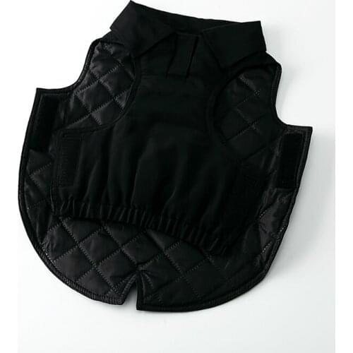 Winter Cotton-padded Jacket Accessories for Dogs Polo Collar Thickened