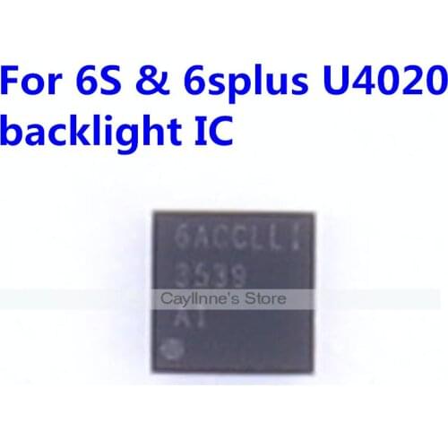10pcs/lot original new U4020 For iPhone 6S & 6splus U4050 backlight back light IC
