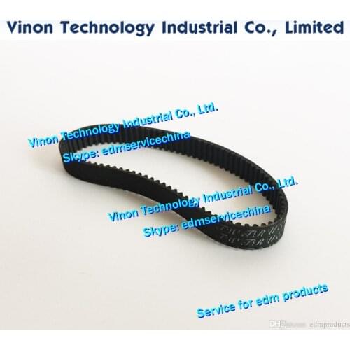 2pcs) 100257015 edm Notched Belt for ROBOFIL 190,240,290 wire cut edm spare parts 100.257.015 edm Geared belt 24.54.704
