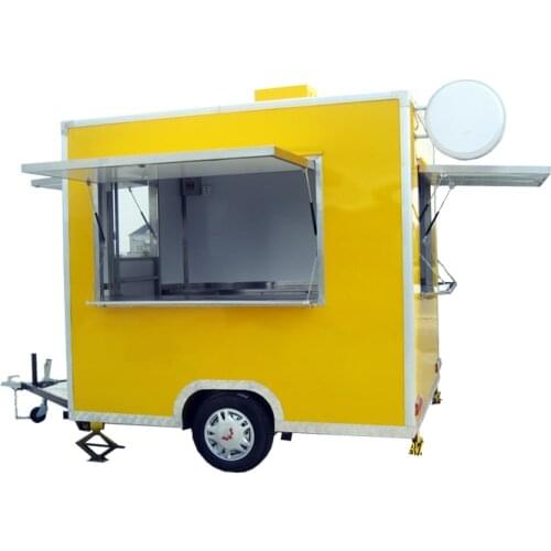 2019 China Mobile Used Food Carts For Sale Fast Food Kiosk Truck Food Trailer Carts For Coffee Vending