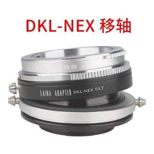 Tilt lens adapter for Voigtlander Retina DKL lens to sony E mount NEX-6/7 A7r a7r2 a7r3 a7r4 a9 A7s A6300 EA50 FS700 camera