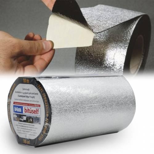 Bitüself Foiled Car Audio and Waterproofing Tape Tape 30CM X 10METRE