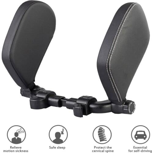 Car Pillow Sleep Helper Car Seat Headrest Travel Rest Neck Pillow U-Shaped Pillow for Kids Adult Children Auto Seat Head Cushion