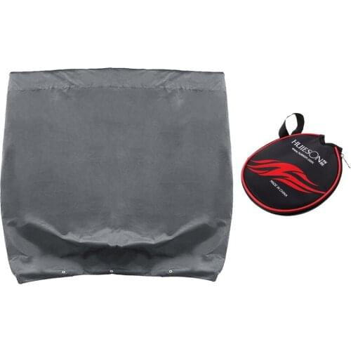 Ping Pong Table Storage Cover With Red Table Tennis Racket Cover Protector Shade Accessories