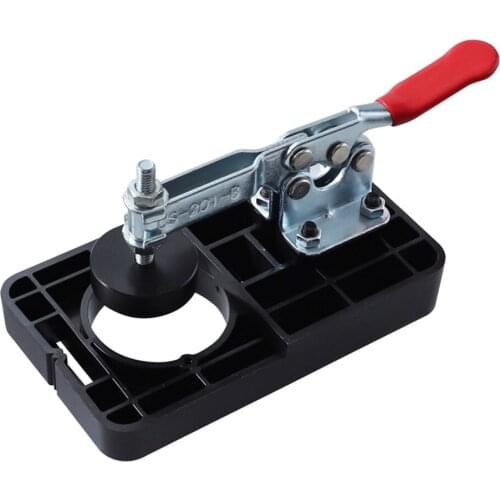 Woodworking Tools Boring Hole Drill Guide Punch Locator Hinge Jig Durable Stainless Steel 35mm Black Cup Style Door Hinges Inset