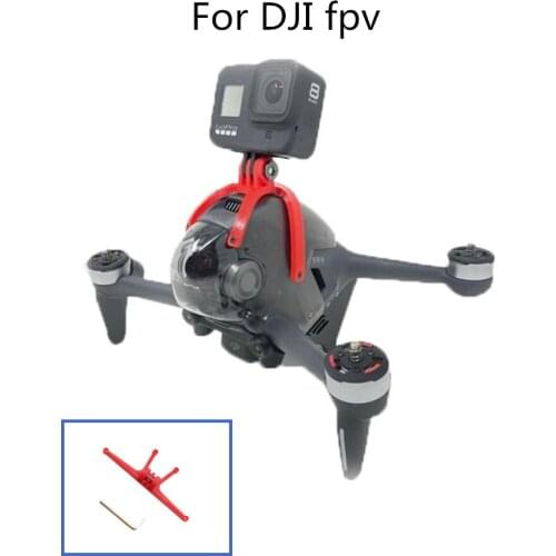 Bracket Holder Extended Adapter Mount For DJI FPV Drone Combo For GoPro Insta360 Panorama Camera Action Accessories Holder