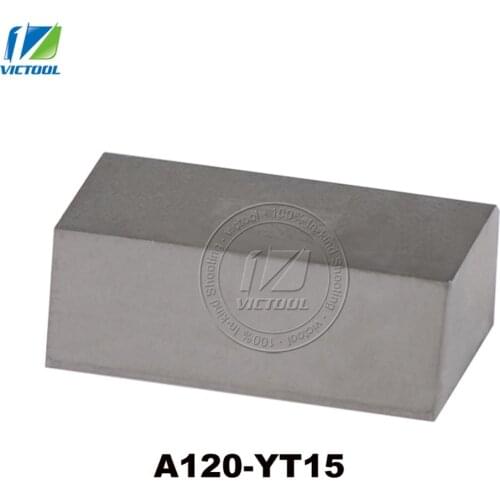 10 pcs/lot A120 YT15 tungsten brazed tips Carbide inserts For making periphery turning tools boring tools and grooving tools