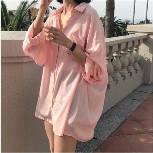 Office Ladies White Shirts Blouses Women Spring Turn-down Collar Single-breasted Long Sleeve Shirts Female Tops Blusas CL401