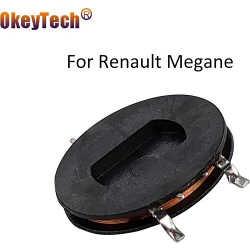 OkeyTech 2.6*17*24mm Repair Inductance Transformer Coil Smart Card Remote Key Case For Renault Megane Car Key
