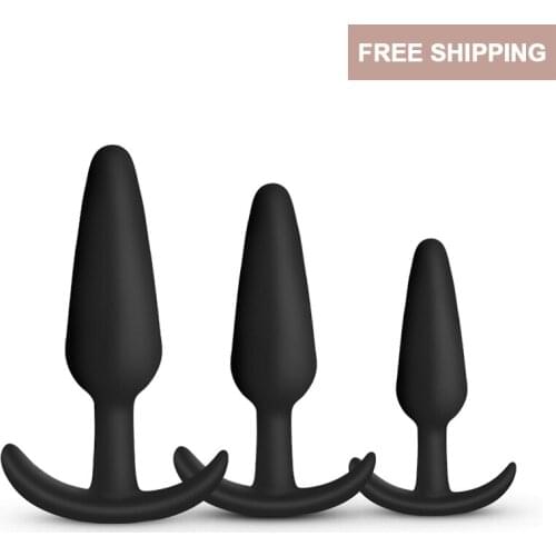 Silicone Butt Plug Anal Plug Vaginal Plug Sex Toys For Woman Men Anal Dilator Toys for Gay Masturbator Couple flirting toys