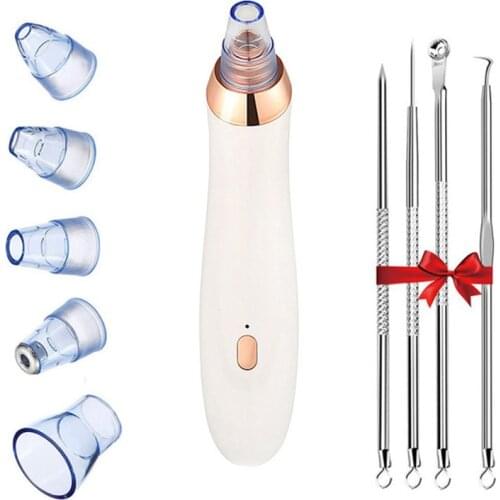 Facial Blackhead Remover Skin Care Pore Vacuum Acne Pimple Removal Electric Face Cleaner Tool Dermabrasion Machine Dropshipping